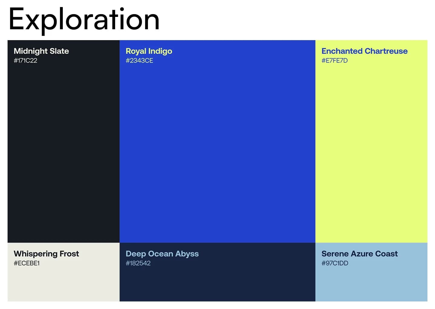 Color exploration