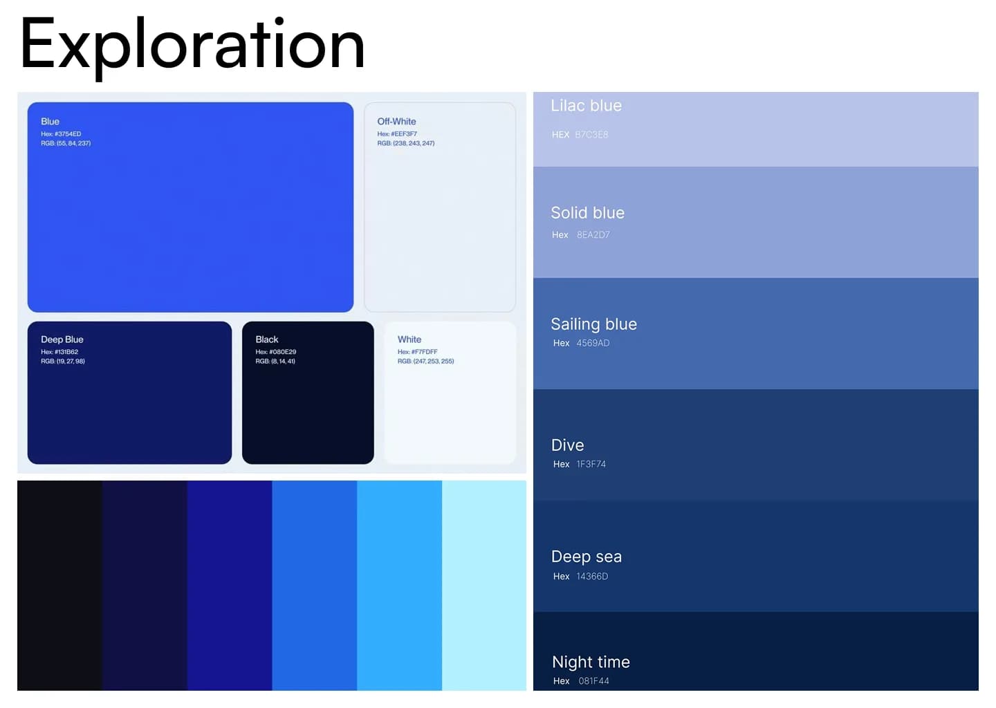 Color exploration