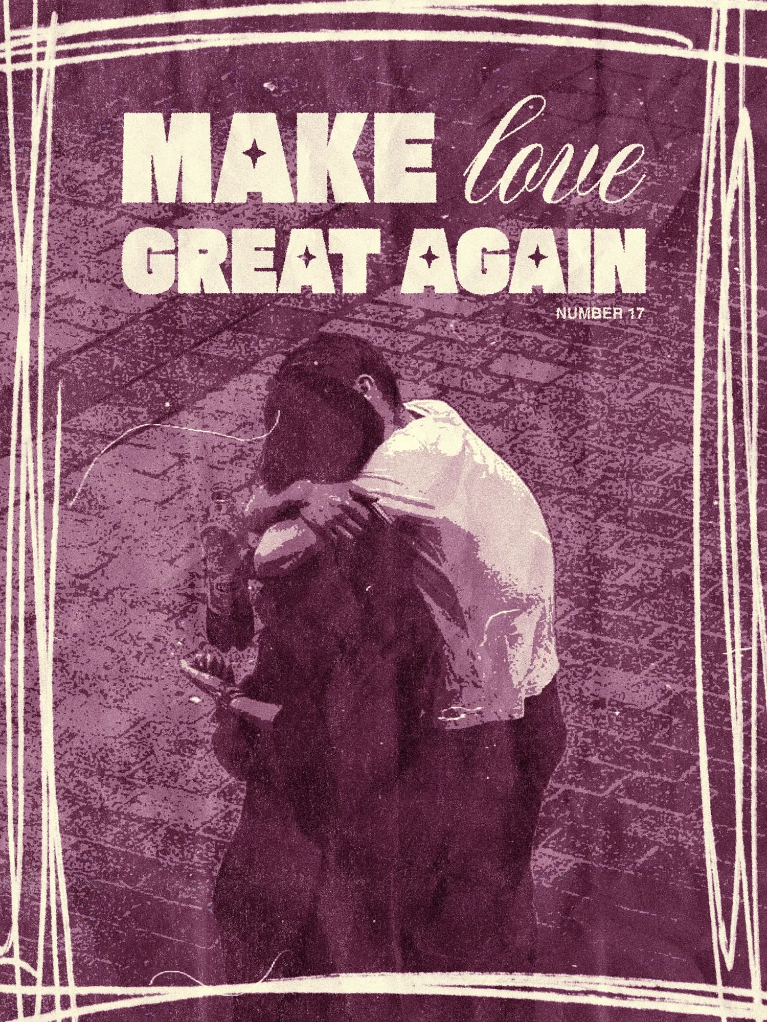 Make love great again variation